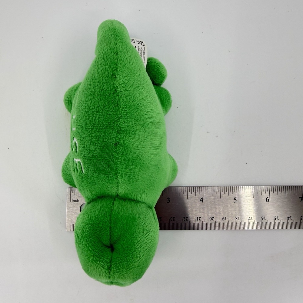 SUSE Linux Plush‎ Mascot – 7" Green Gecko Chameleon Lizard Stuffed Toy - Picture 8 of 9